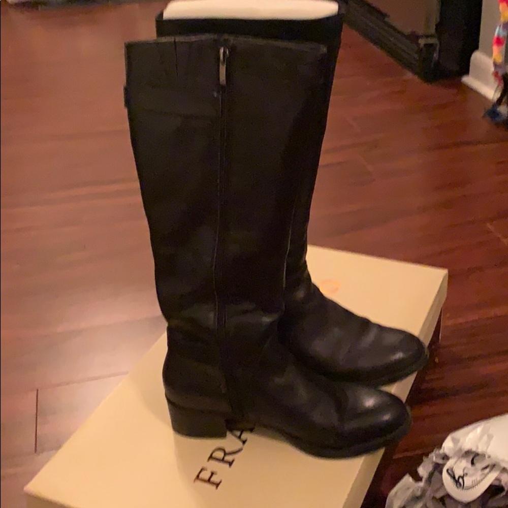 Black boots